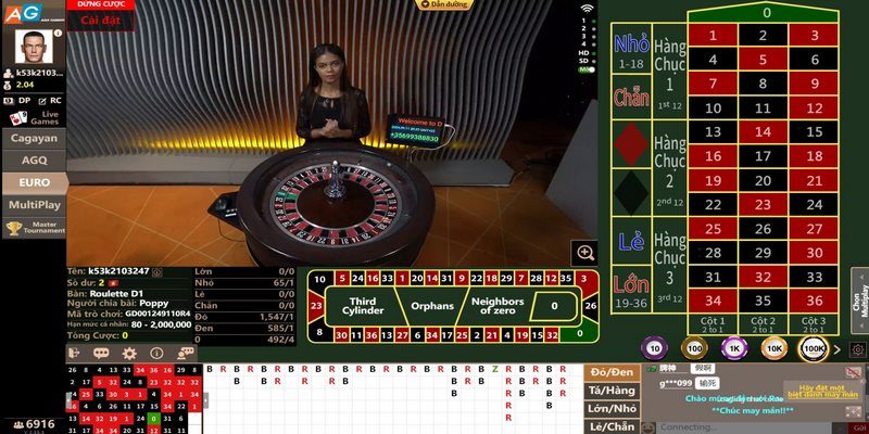 Roulette đa dạng cửa cược với tỷ lệ trả thưởng cực cao