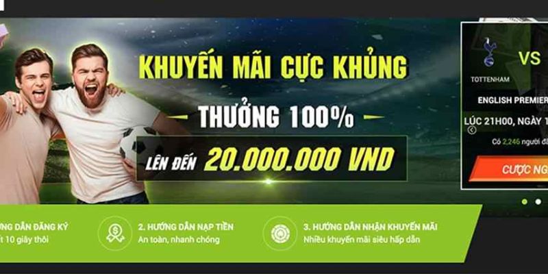 Bạn có thể nhận được 100% giá trị thẻ nạp cho lần đầu tiên của mình